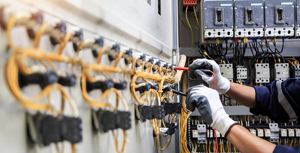 Professional Electrician technician working in South Windham, CT
